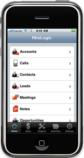 RhoLogic Mobile for SugarCRM