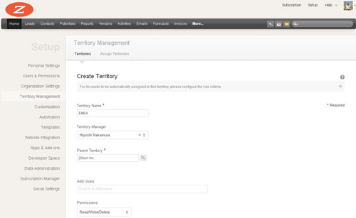 Zoho CRM