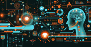 Human profile connected to AI-powered networks, representing the unification of fragmented go-to-market systems through agentic AI.
