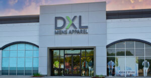 DXL Big + Tall mens clothing and accesssories retail store